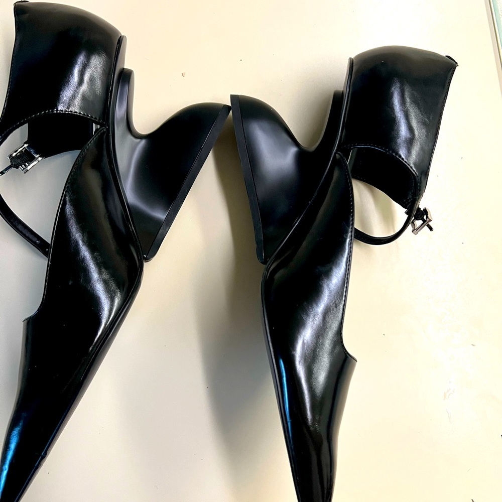 Charles and Keith Black Pumps